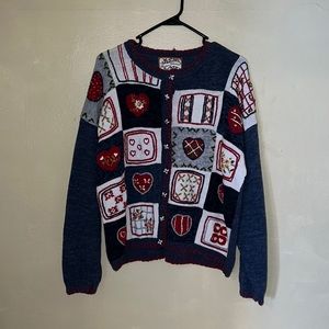 Vintage valentines sweater